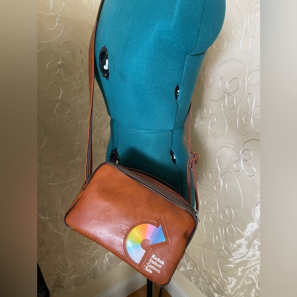 Kodak Bags Vintage Leather Kodak Camera Bag Poshmark